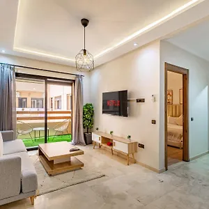  Appartement Jolie & Luxueux A Gueliz - 100% Equipe Maroc